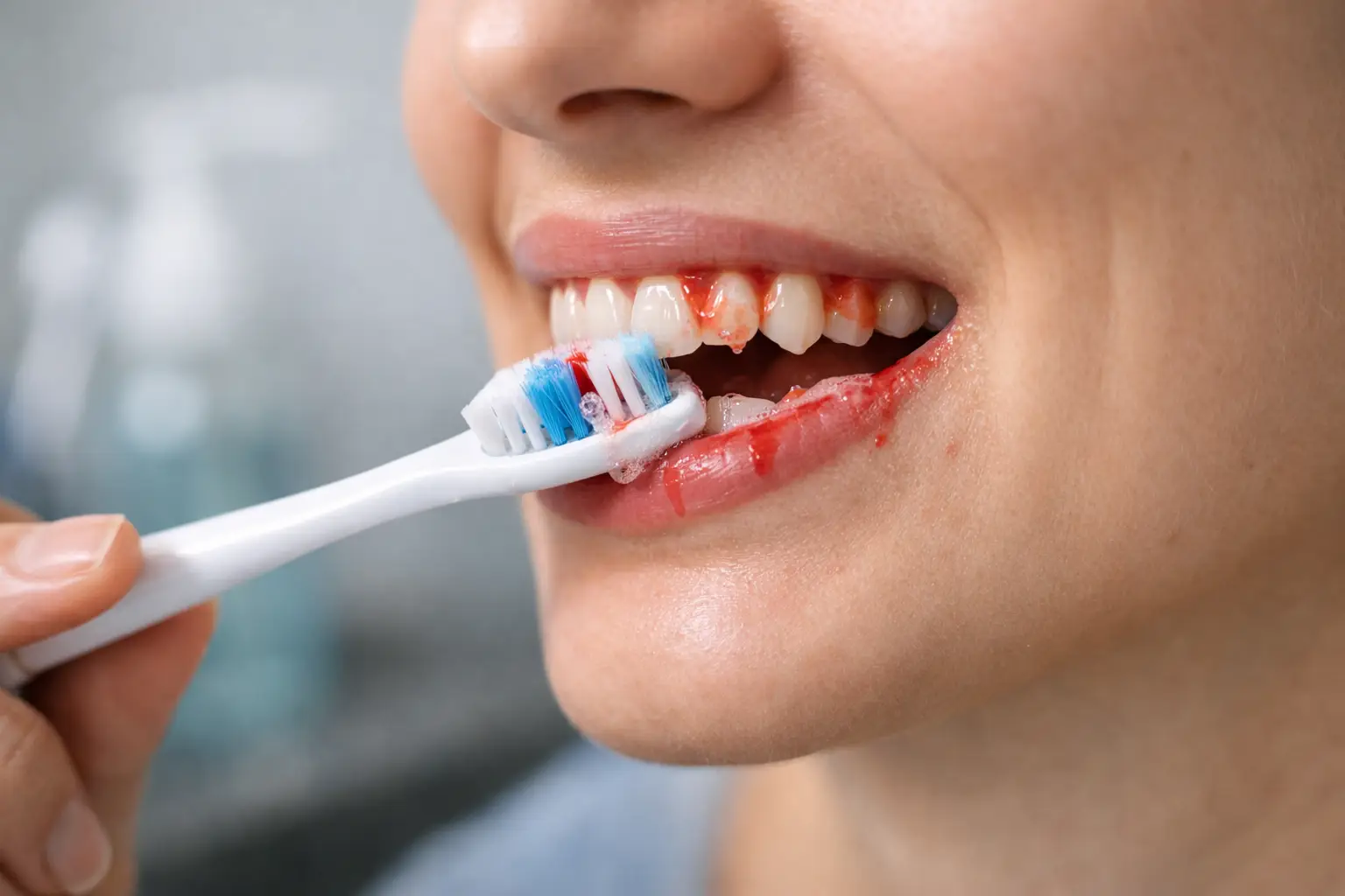 Why Do My Gums Bleed When Brushing?