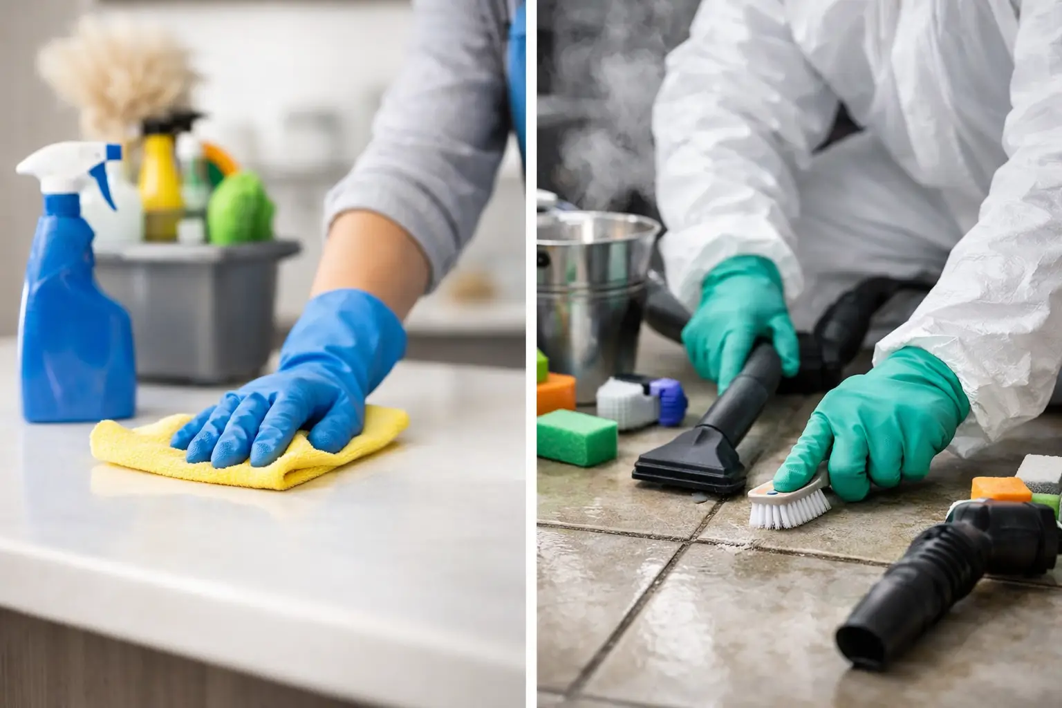 Deep Cleaning vs Regular Cleaning Differences